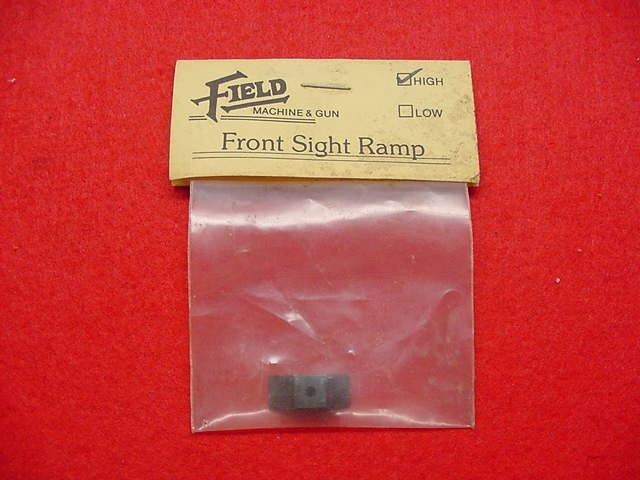 Vintage Field Machine & Gun - High- Front Sight Ramp- New !