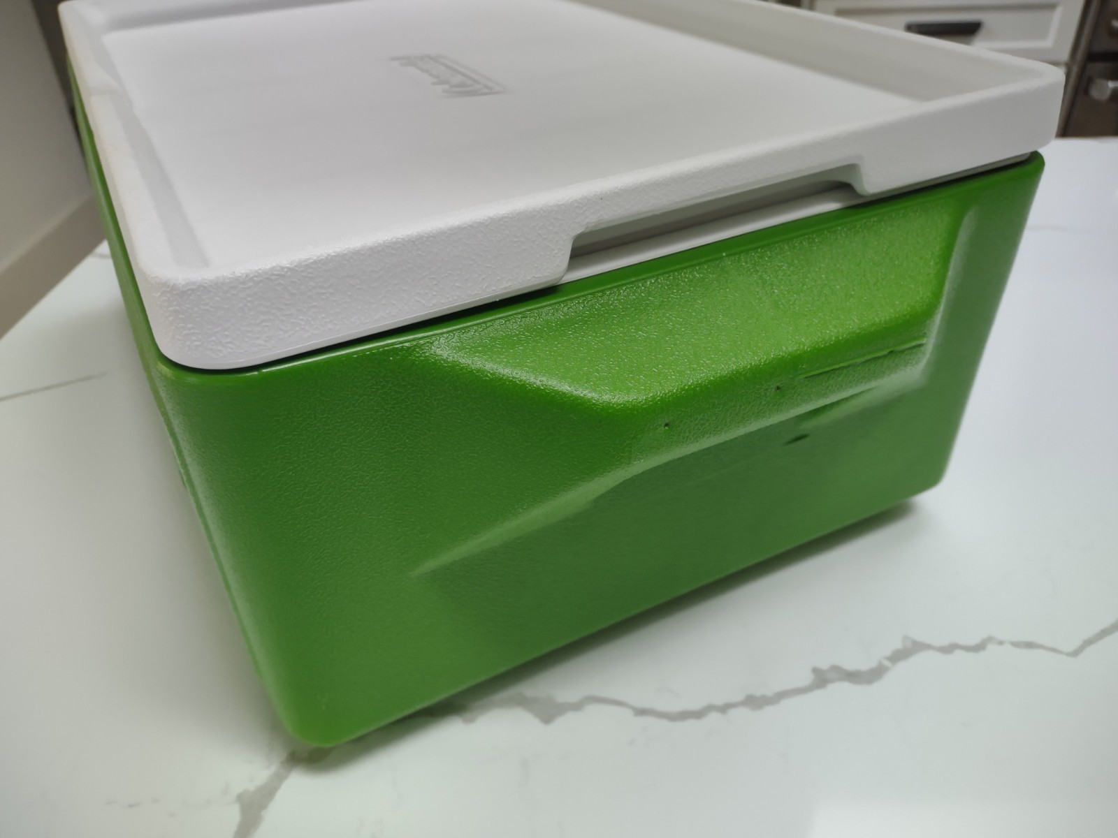 Coleman Party Stacker Cooler 6225 Green 24 Can USA Stacking Pristine!!