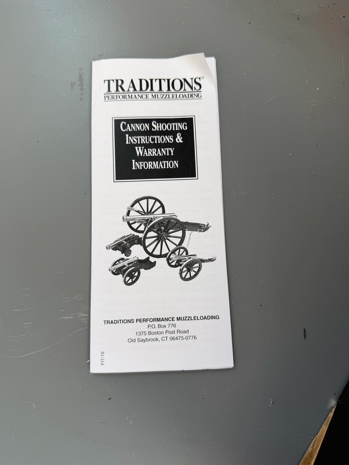Traditions Mountain Howitzer Black Powder Cannon