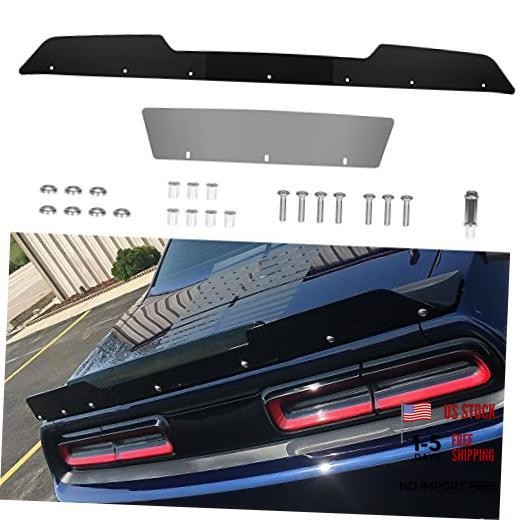 Rear Wickerbill Spoiler for Dodge Challenger SRT RT SXT 2008-2014 Hellcat Scat