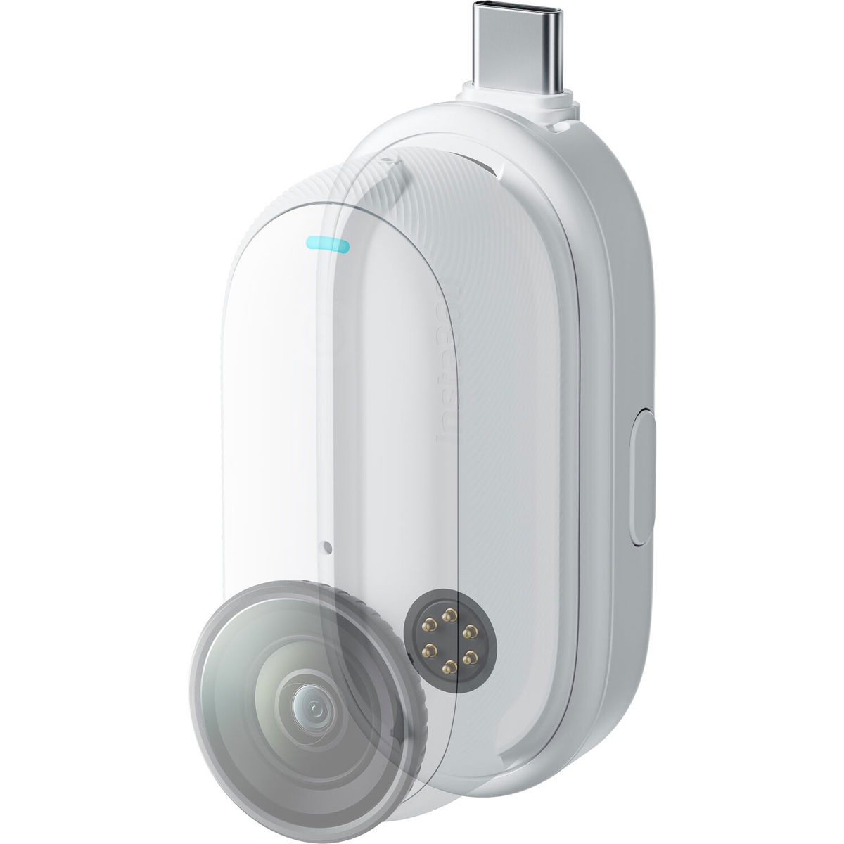 Insta360 Quick Reader for GO 3/3S Action Camera, White