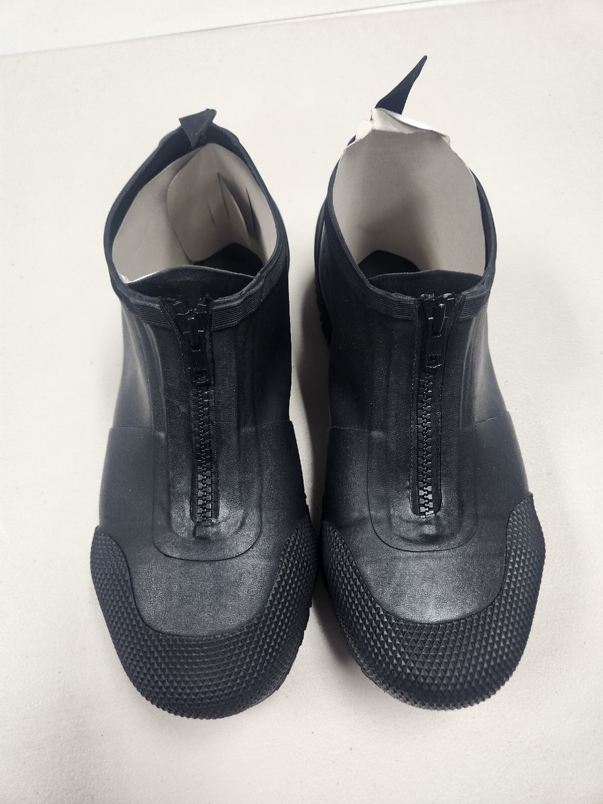 Bogs Men's Composite Toe Work Construction Overshoe Zip Black Size 10