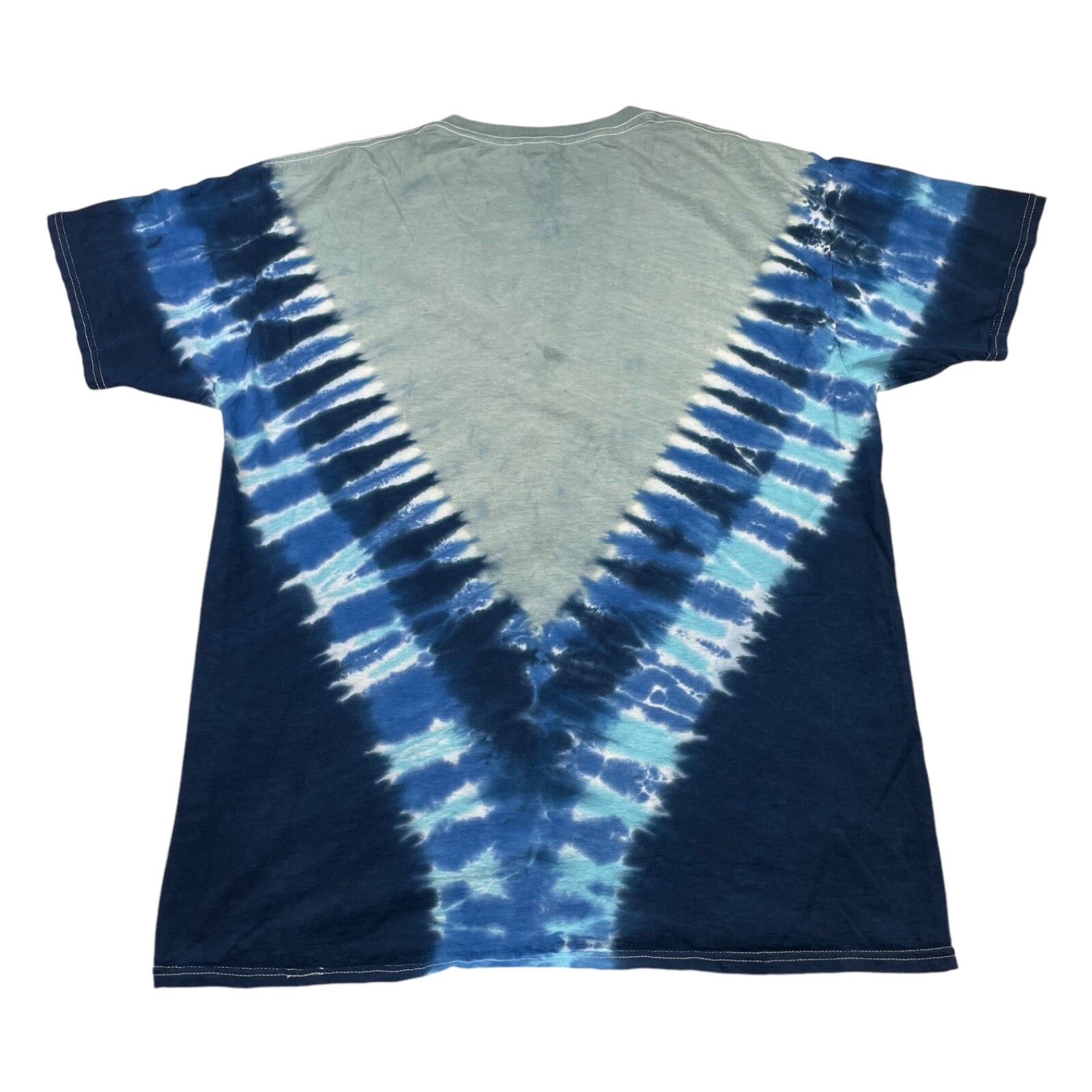 Grateful Dead Dubois Tie Dye Roses S/S T-Shirt Blue • Medium