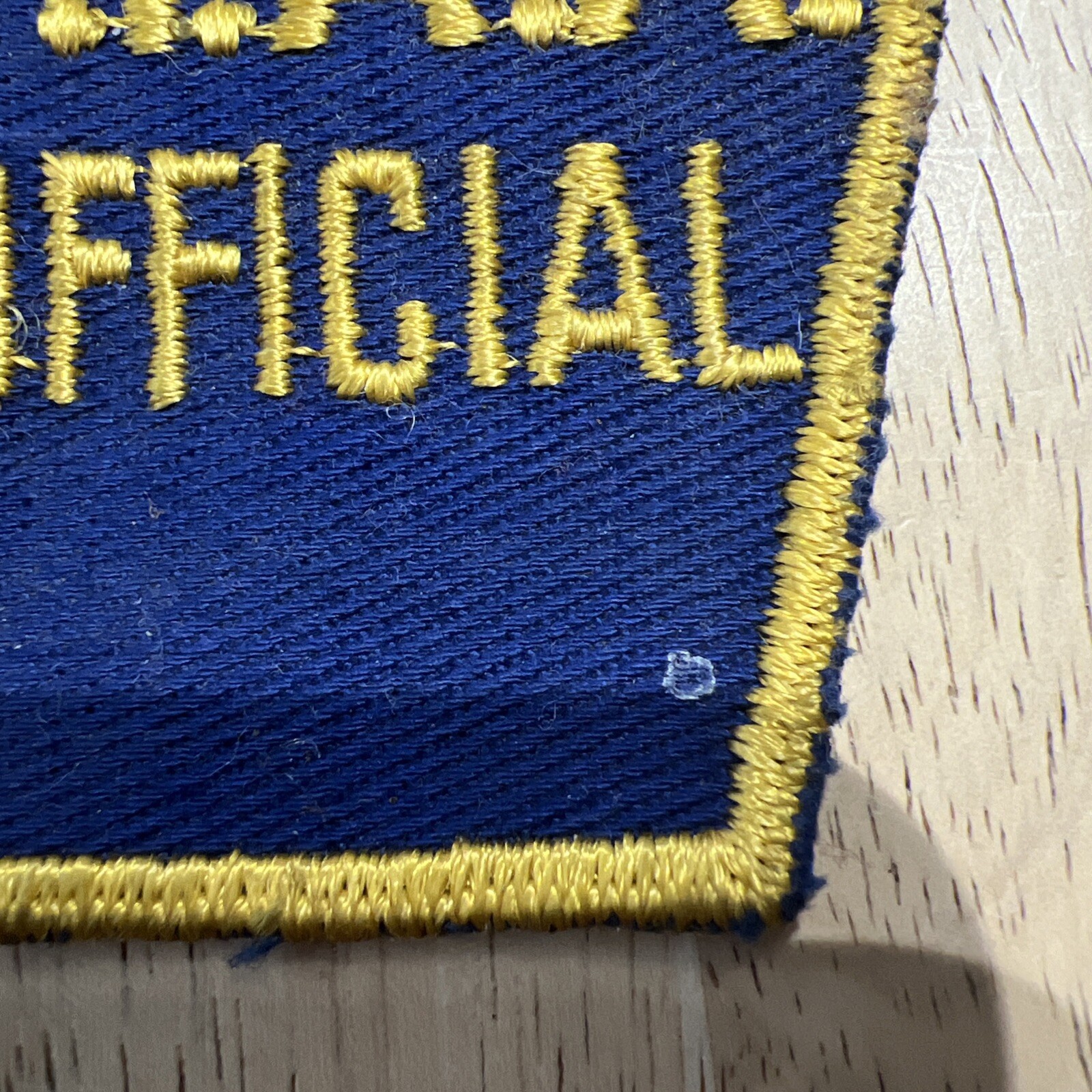 Vintage P. I. A. A. Official Patch PA Inter scholastic Athletic Association