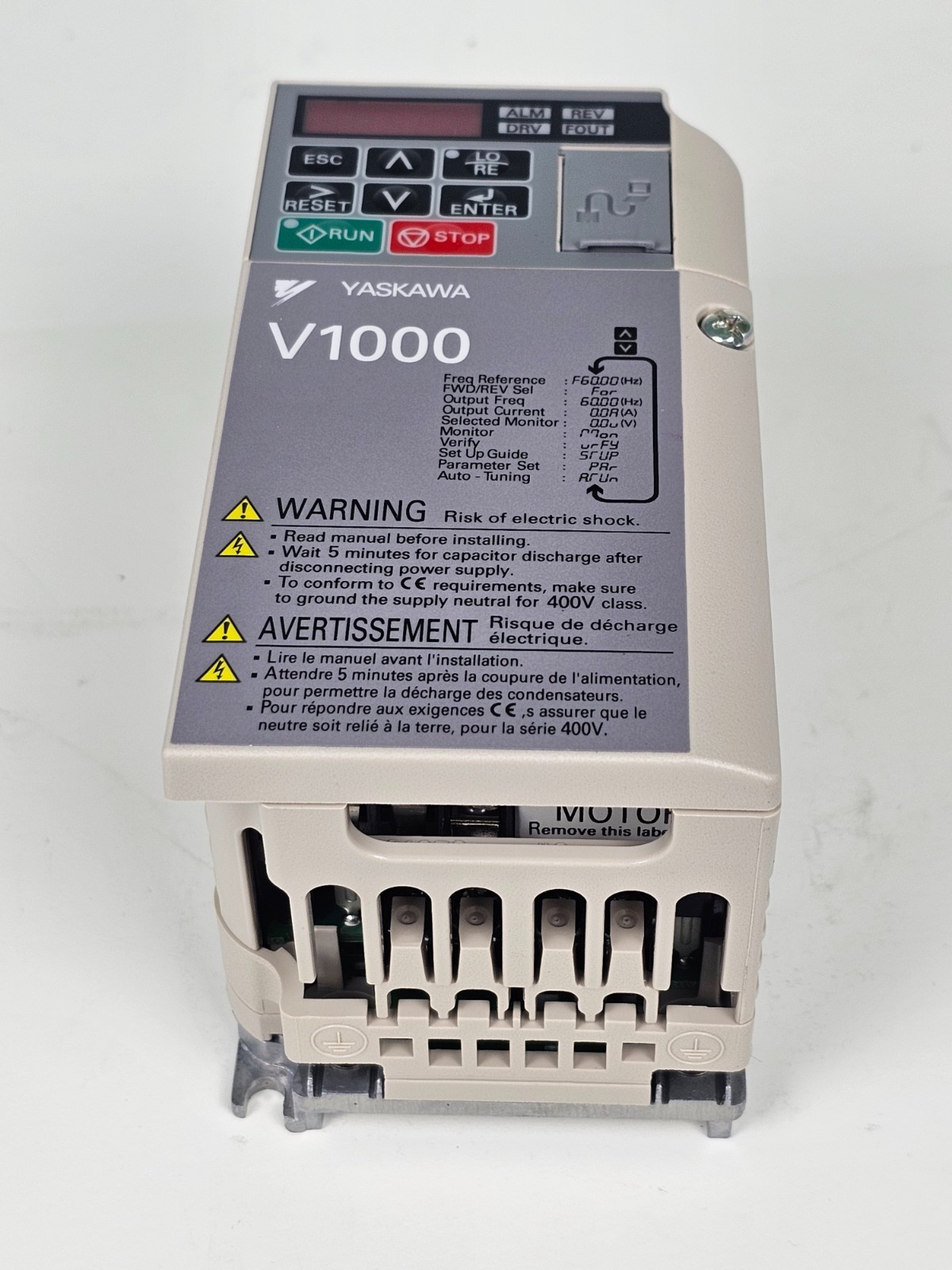 YASKAWA V1000 CIMR-VT2A0001BAA inverter
