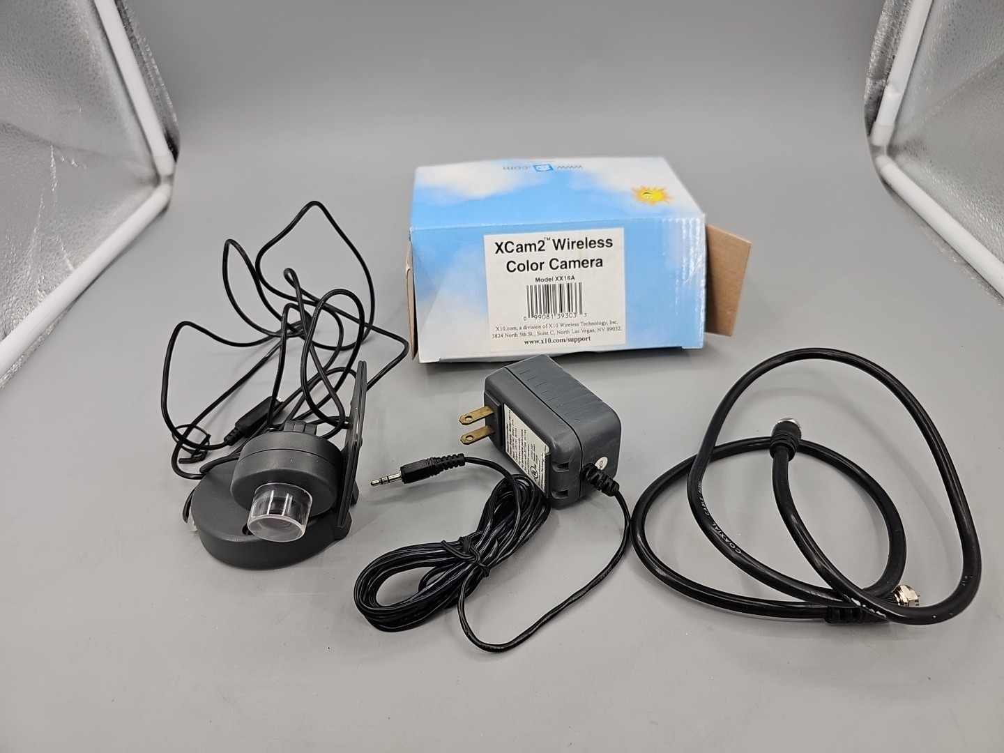 X-10 2.4GHz Anywhere Camera XX16A-C - Tested Works