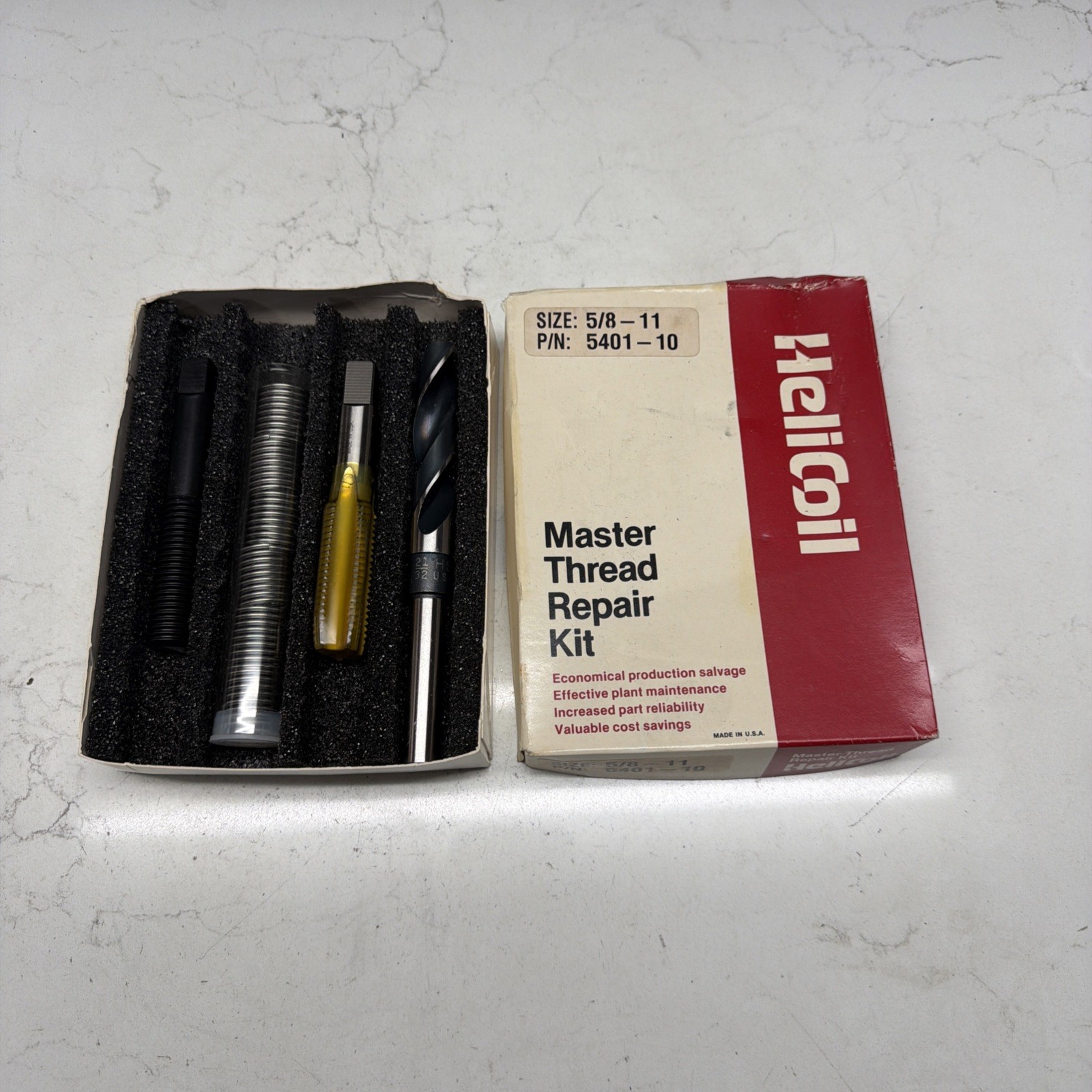 HELICOIL 5401-10 5/8-11 MASTER THREAD REPAIR KIT