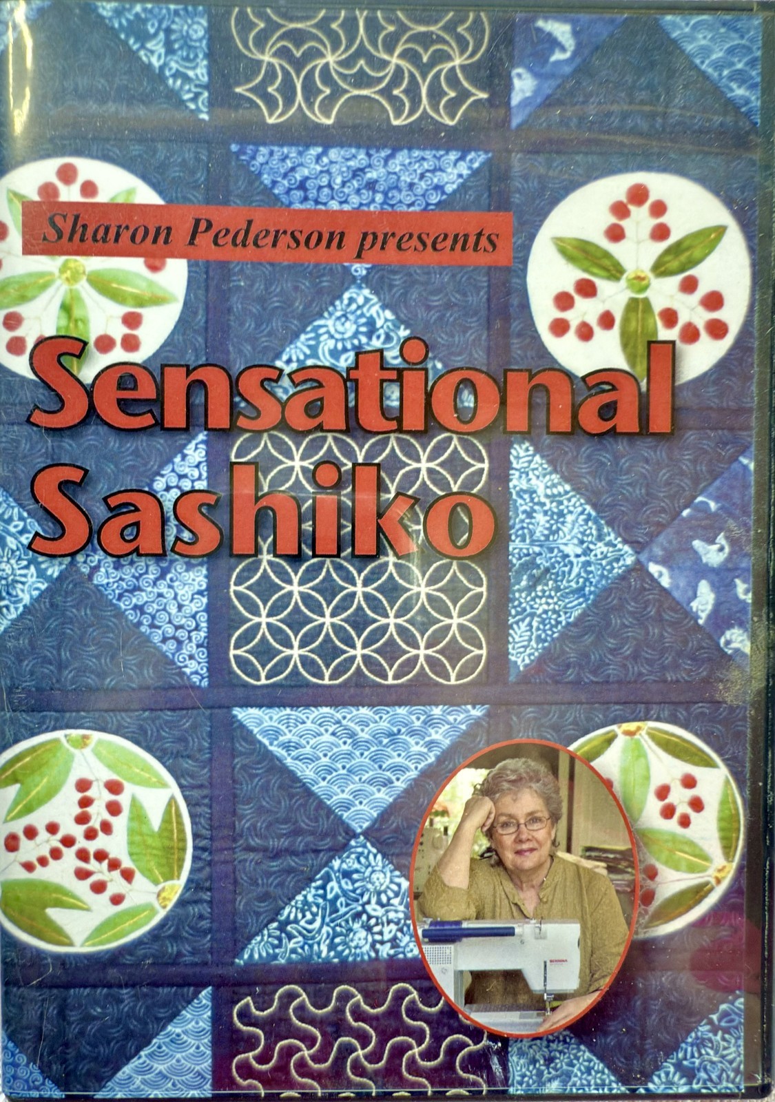 DVD - Sensational Sashiko - Japanese Applique & Quilting by Machine - Pederson