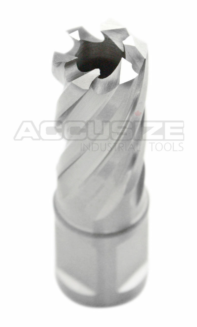 10 Pcs 11/16"x1" Cutting Depth HSS Annular Cutter +1 Pc Pilot Pin, #2080-2016PIN