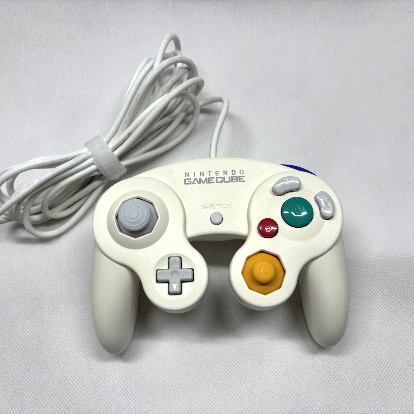 Official Nintendo GameCube Controller White OEM DOL-003 Authentic Tested
