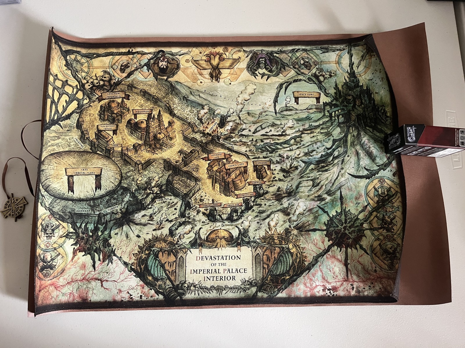 Warhammer - Horus Heresy - Devastation of the Imperial Palace Interior Map