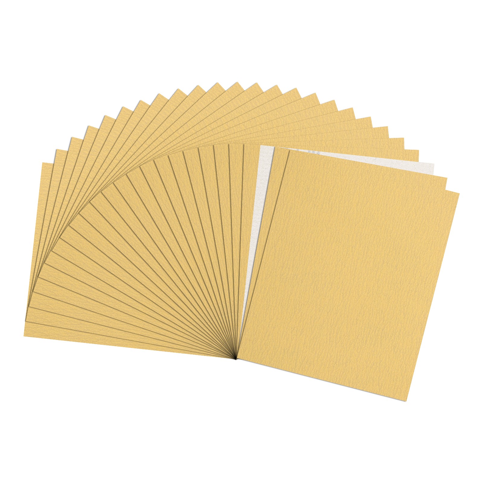 Sandpapers (4.5" x 5.5"/114mm x 140mm) 25 Sheet, 150 Grit, Aluminum Oxide