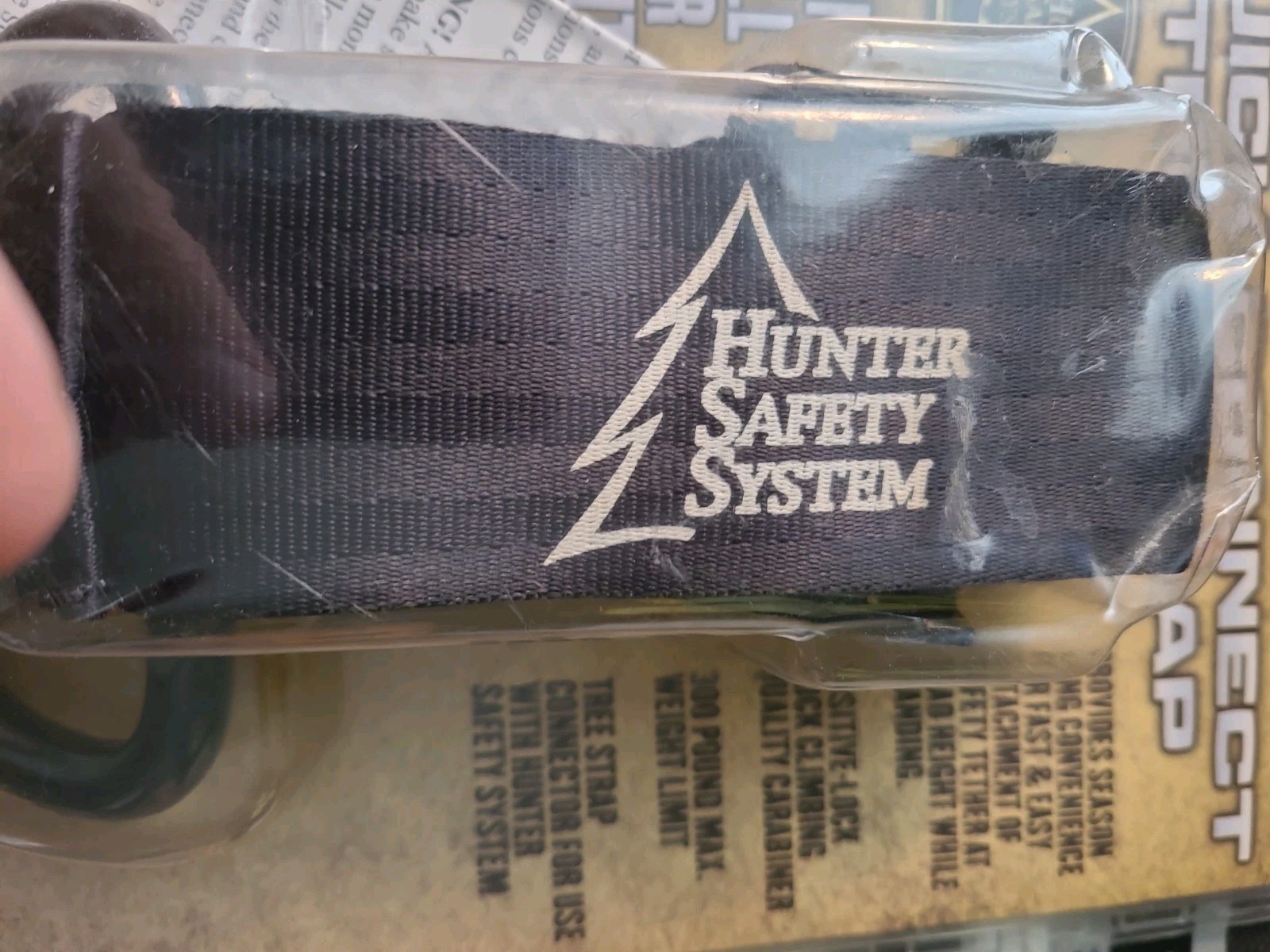 Hunter Safety System Quick-Connect Tree Strap for Tree-Stand Hunting Single