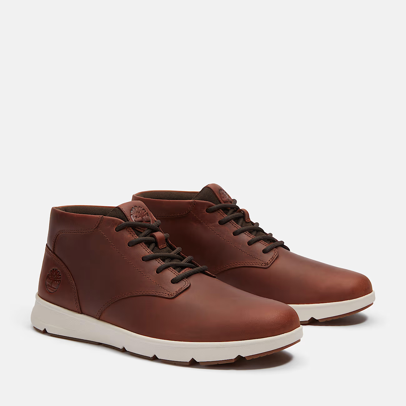 Timberland Parker Street Sneakers Men's Rust Leather Lace Up Casual Shoes TF9019