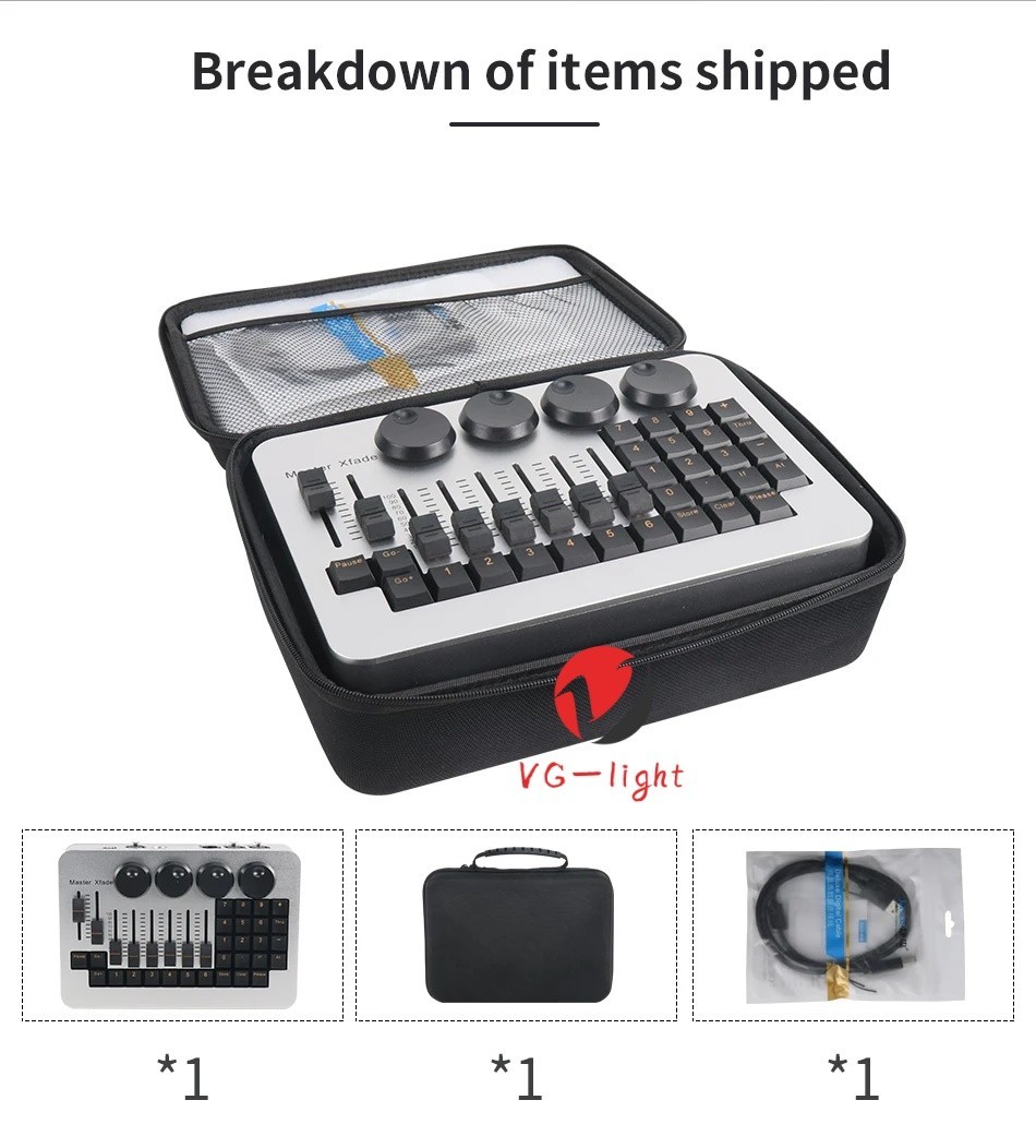 Professional Stage Lighting Console MA Mini Command Wing on PC DMX Controller