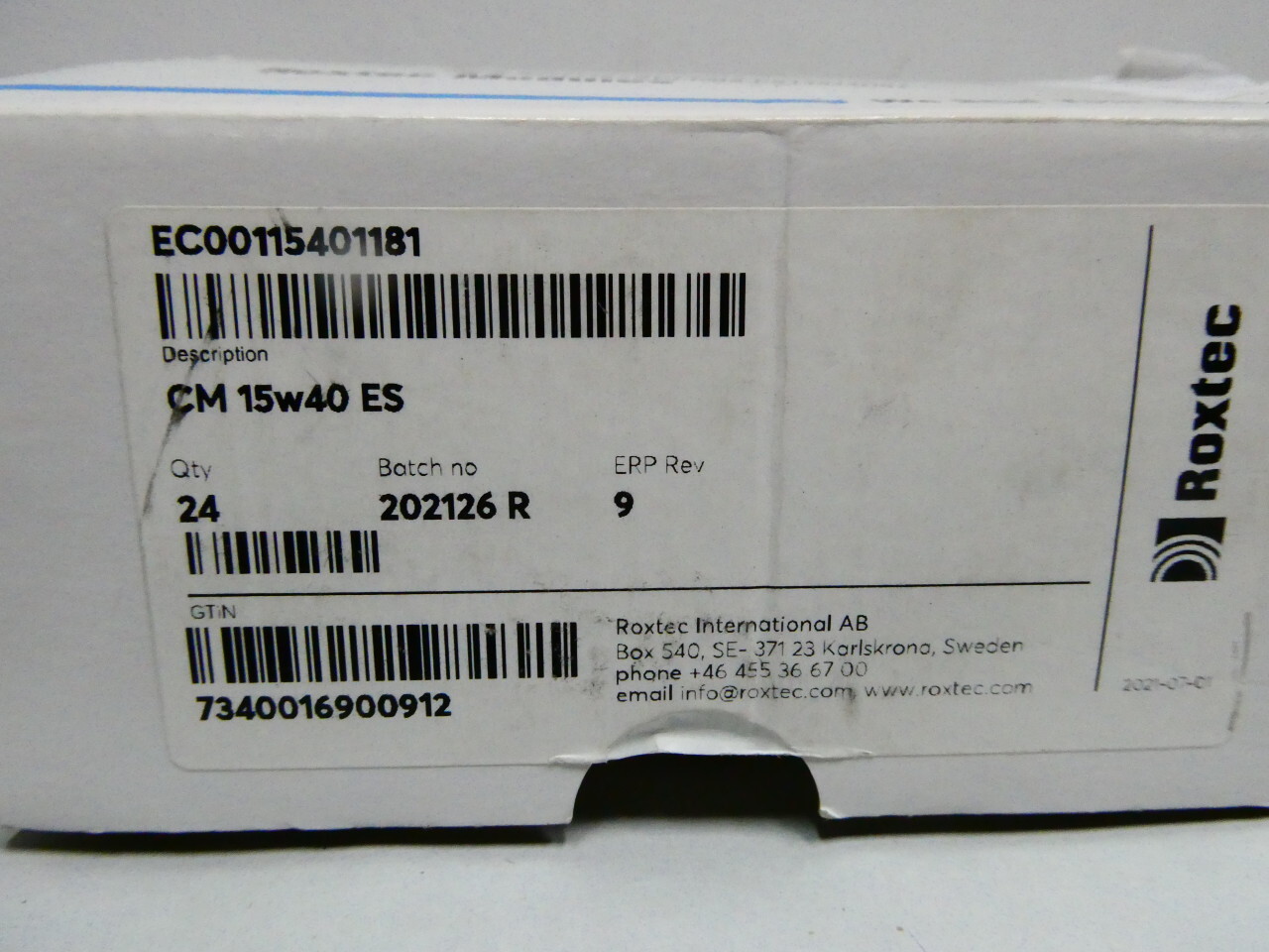 Box Of 24 Roxtec EC00115401181 Cm 15w40 Es Seal Module