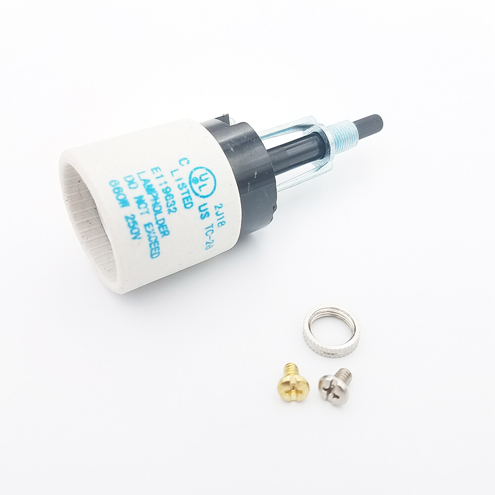 Universal Porcelain Rotary Socket Knob Switch E26 250W 660W 250V Ceramic Switch