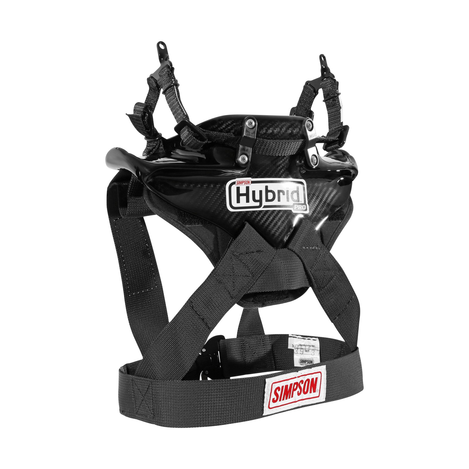 Simpson Racing HYPLSML11SASM61 Hybrid Pro Lite Head Restraint Small M61 Anchors