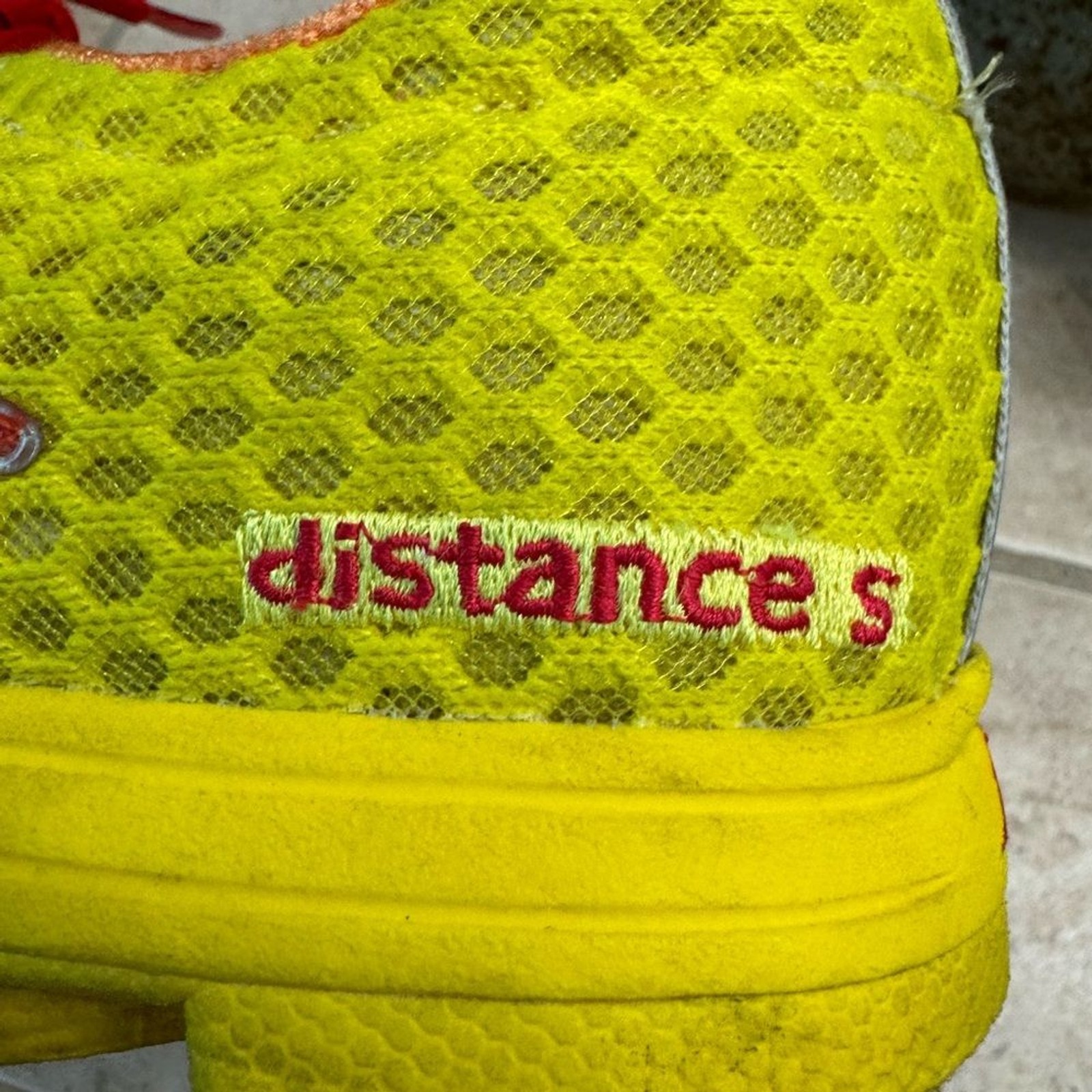 Nice Newton Distance S Yellow High End Men’s 13 Running Shoes RARE