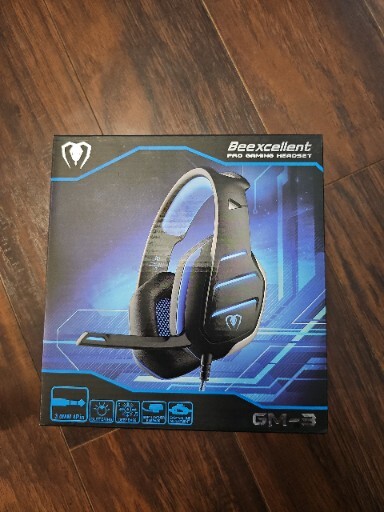 New Beexcellent GM-3 Professional Gaming Headset - Blue Cree Shipping