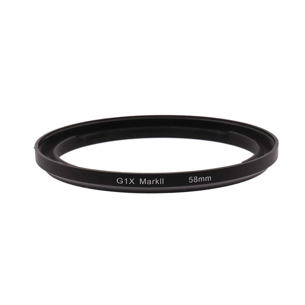 FA-DC58E 58mm Camera Lens Filter Adapter Ring for Powershot G1X Mark II