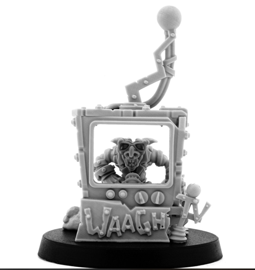 Ork Waagh Tv- Wargame Exclusive- Grot Gretchin Big Mek Shokk Gun Bomb Squig Runt