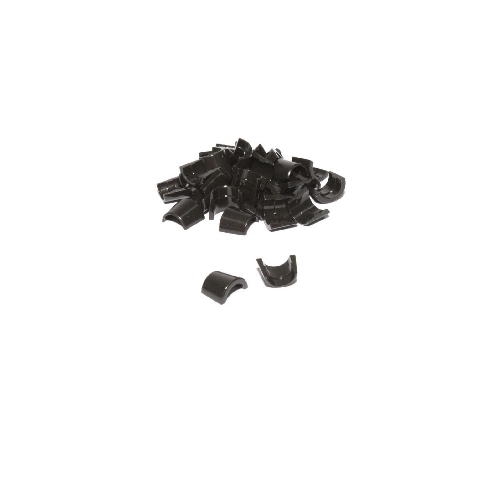 Comp Cams Machined Steel Set of 16 - 7 Degree, 8mm, Single Groove Race Locks