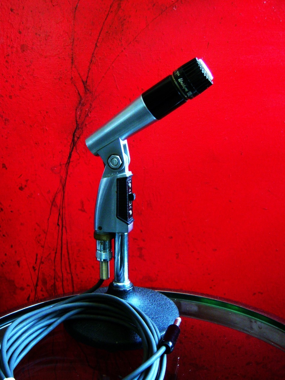 Vintage 1970's Shure PE54 dynamic cardioid microphone Hi Z Paul Butterfield # 1