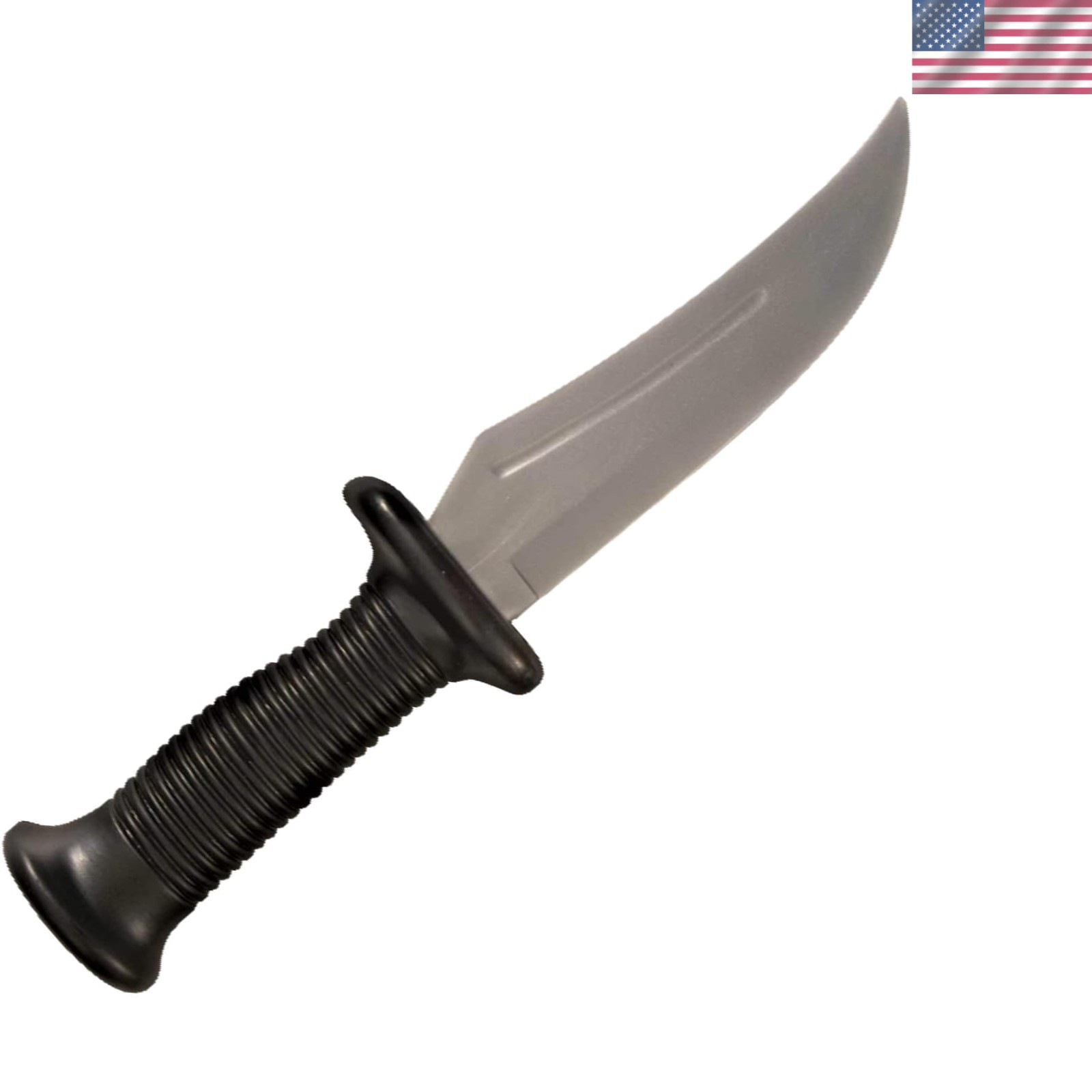 Versatile Rubber Hunting Knife Prop - Great for Costumes & Haunted Houses