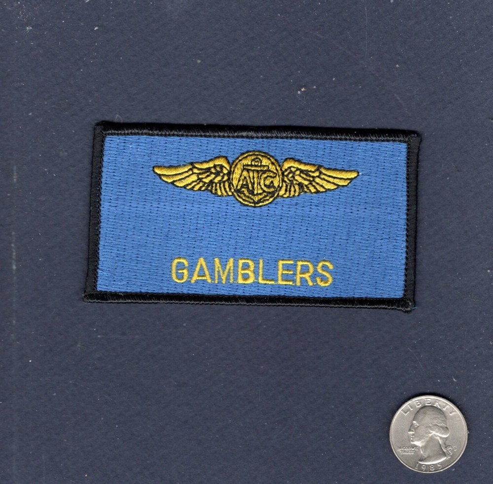 VS-28 GAMBLERS NAC Naval Aircrew Lockheed S-3 VIKING US Navy Squadron Crew Patch