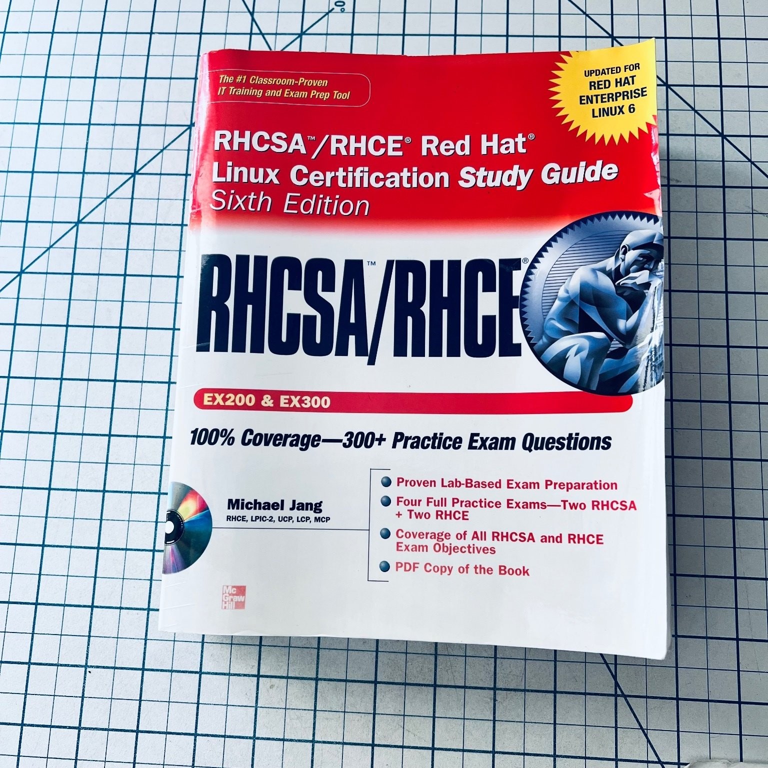 Red Hat RHCSA RHCE Linux Certification Study Guide 2011 CD-ROM Vintage Computing