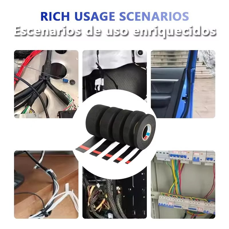 Wire Harness Tape Automotive Heat Resistant Cloth Electrical Wrap