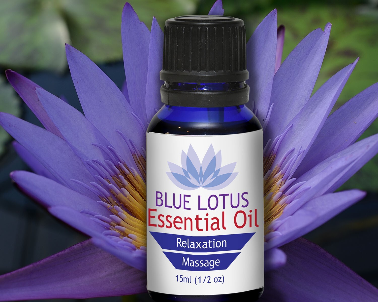 Blue Lotus Essential Oil Pure 15ml -ships fast from Atlanta