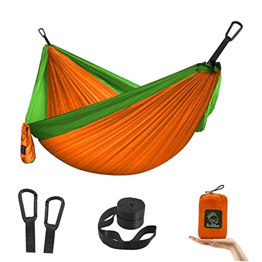 Kids Small Hammock for Camping Portable Hammock for Child Girls one pack Oange