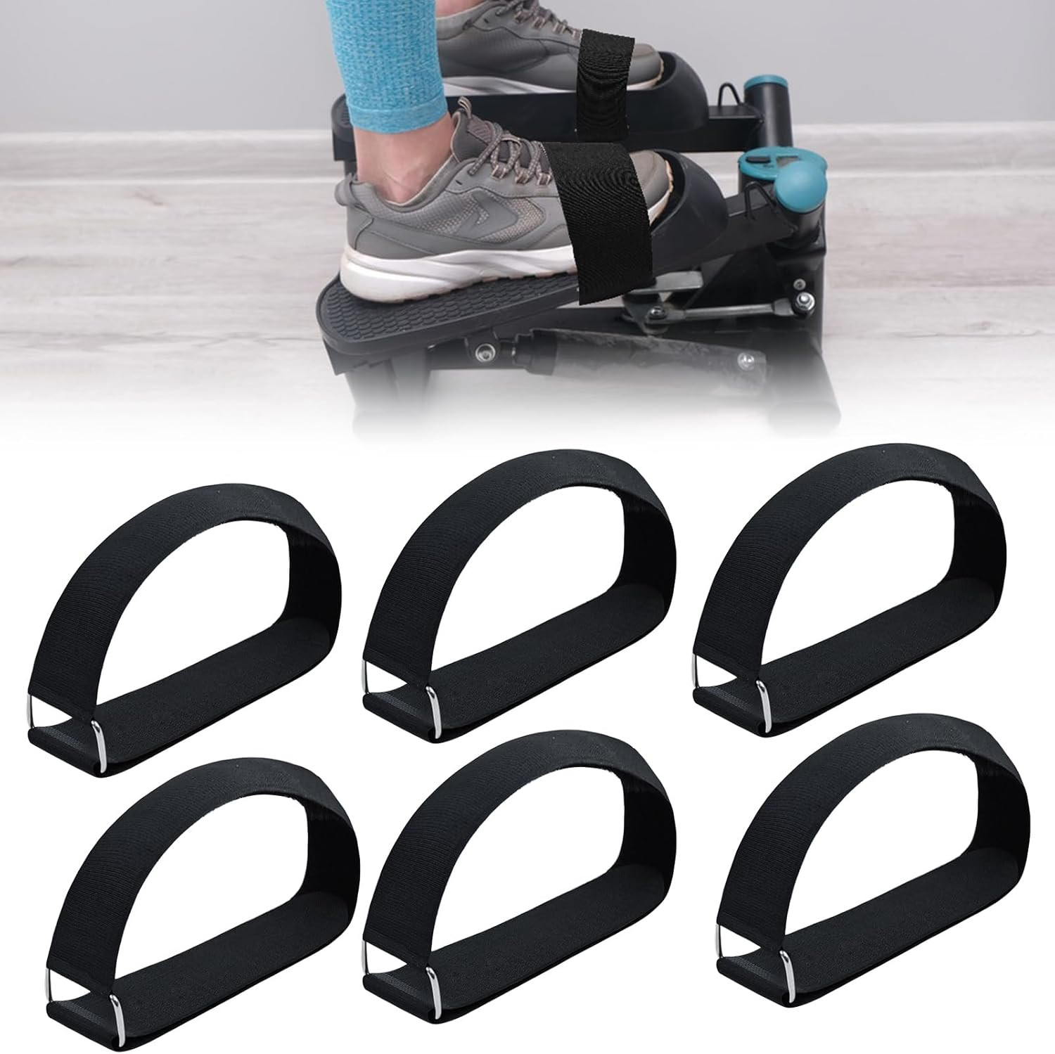 Correas ajustables para pedales máquina ejercicios de piernas