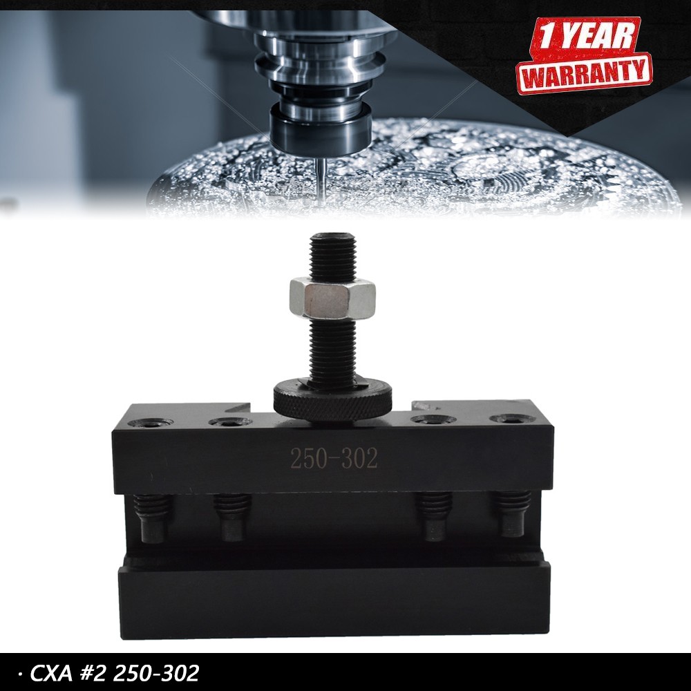 Quick Change Tool Post 13-18" CXA #2 250-302 Boring Turning Facing Holder