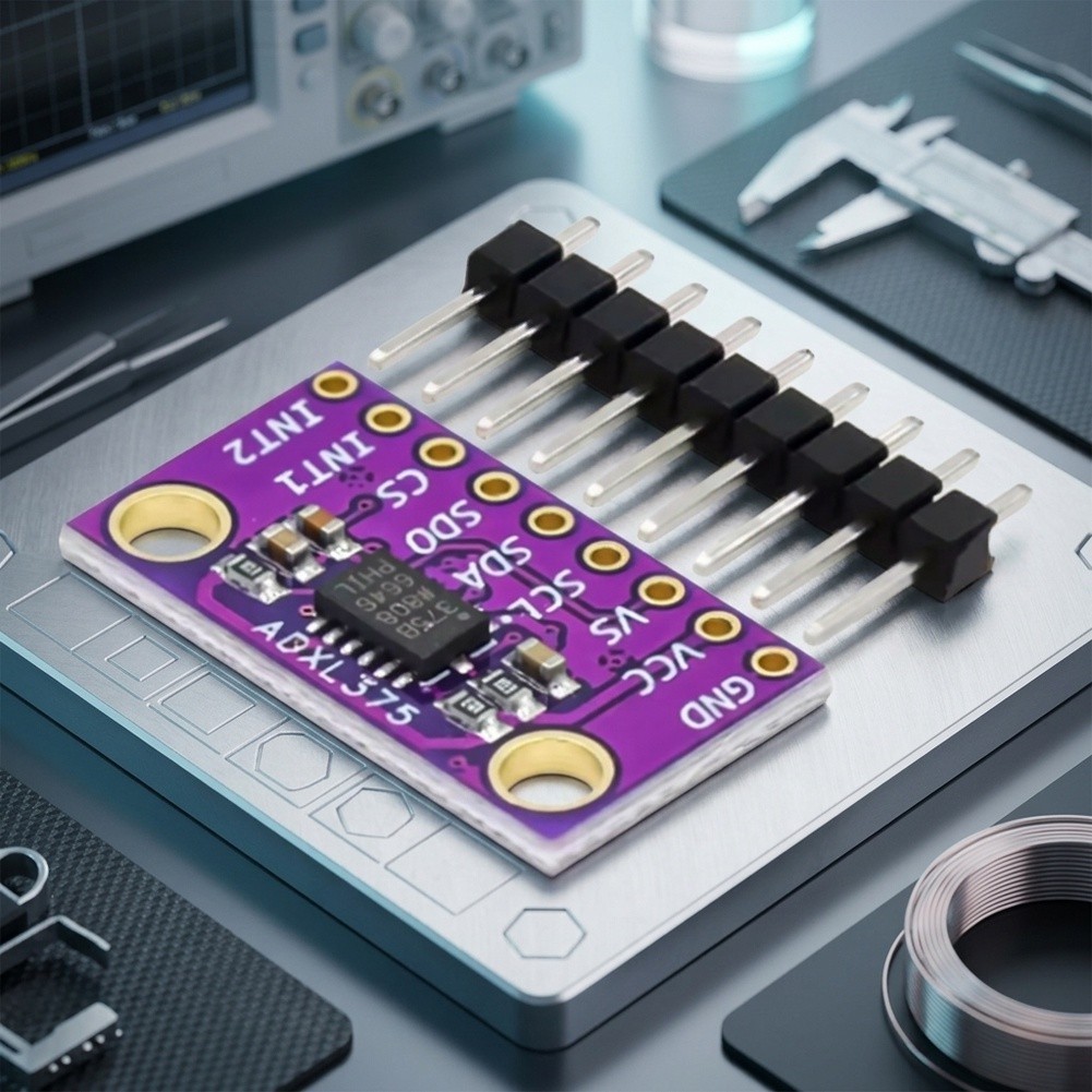 ADXL375 Accelerometer Module for Motion Detection in Embedded Projects