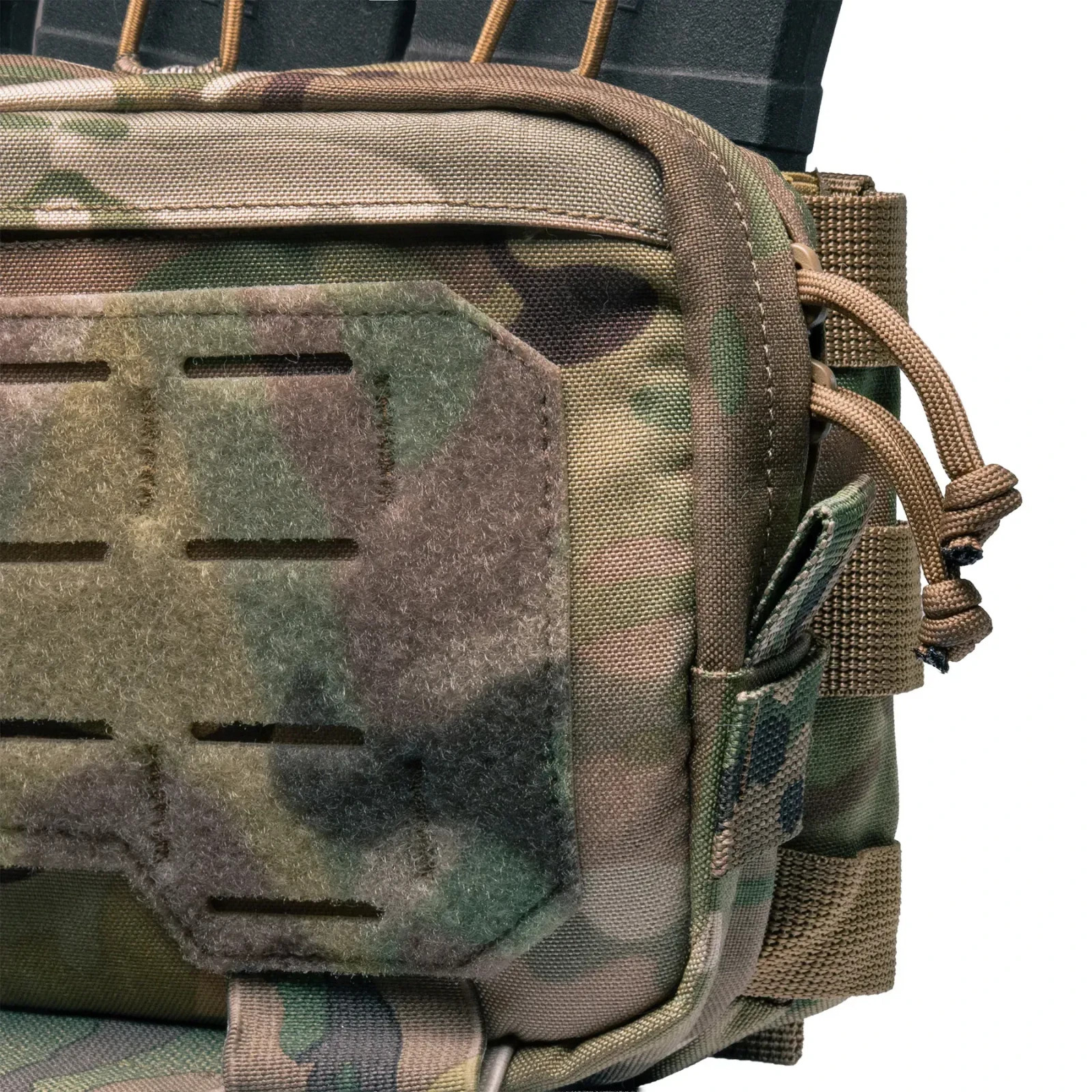 Tactical Admin Pouch for 3 AK/AR Magazines with Retention Clips Multicam
