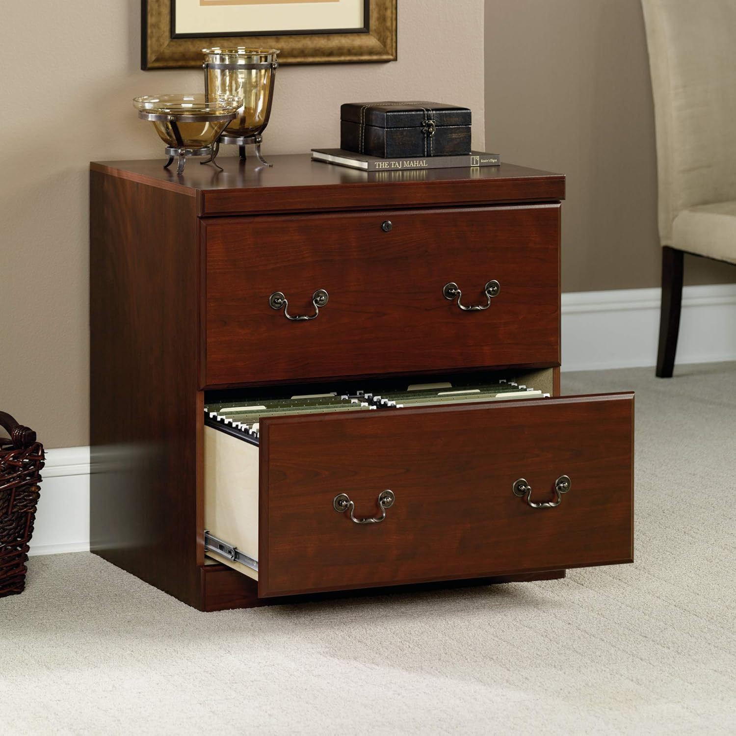 Classic Cherry Heritage Hill Lateral File - Stylish & Functional Storage Solutio