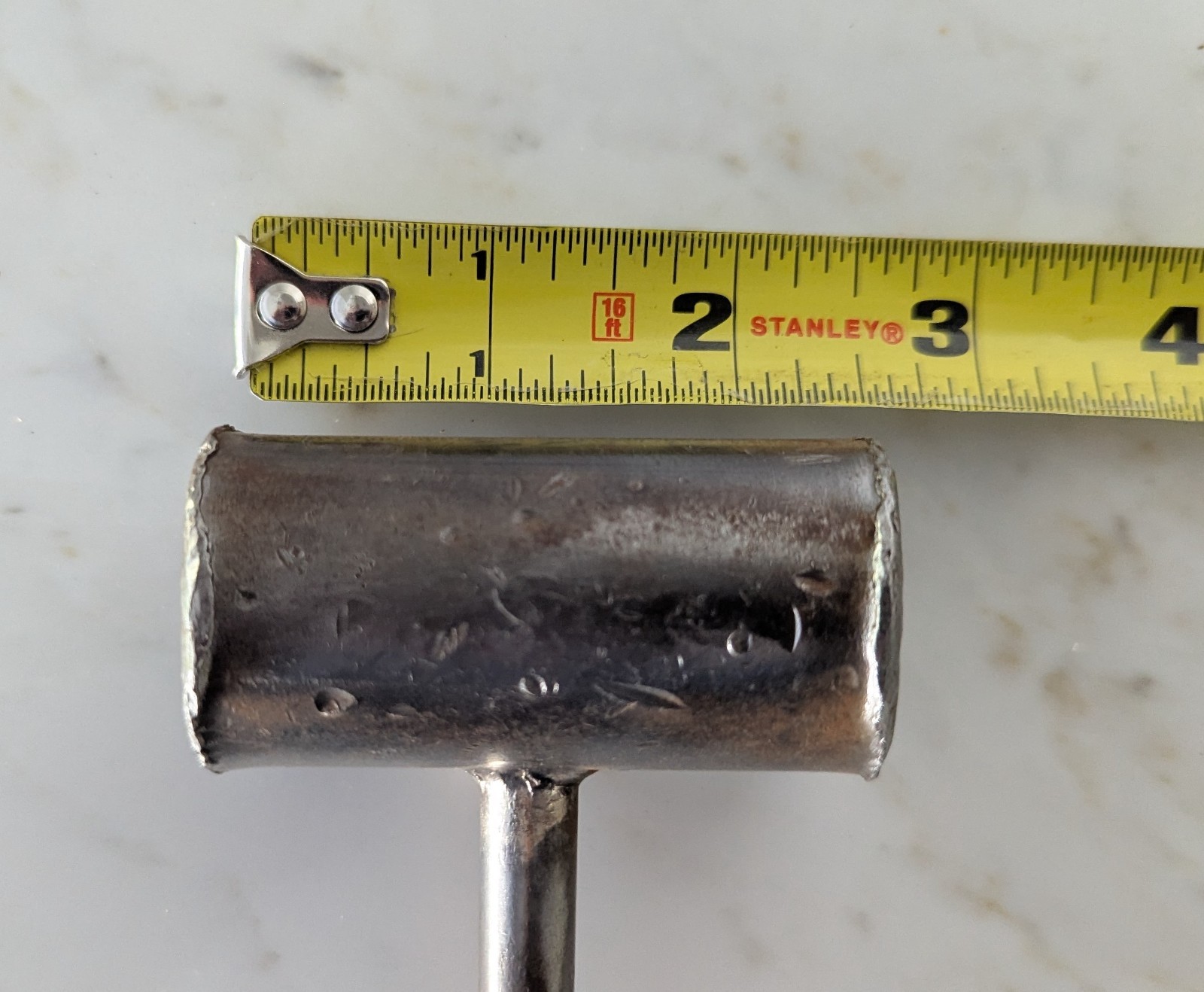 Vintage Hand Forged 9" Steel Mallet