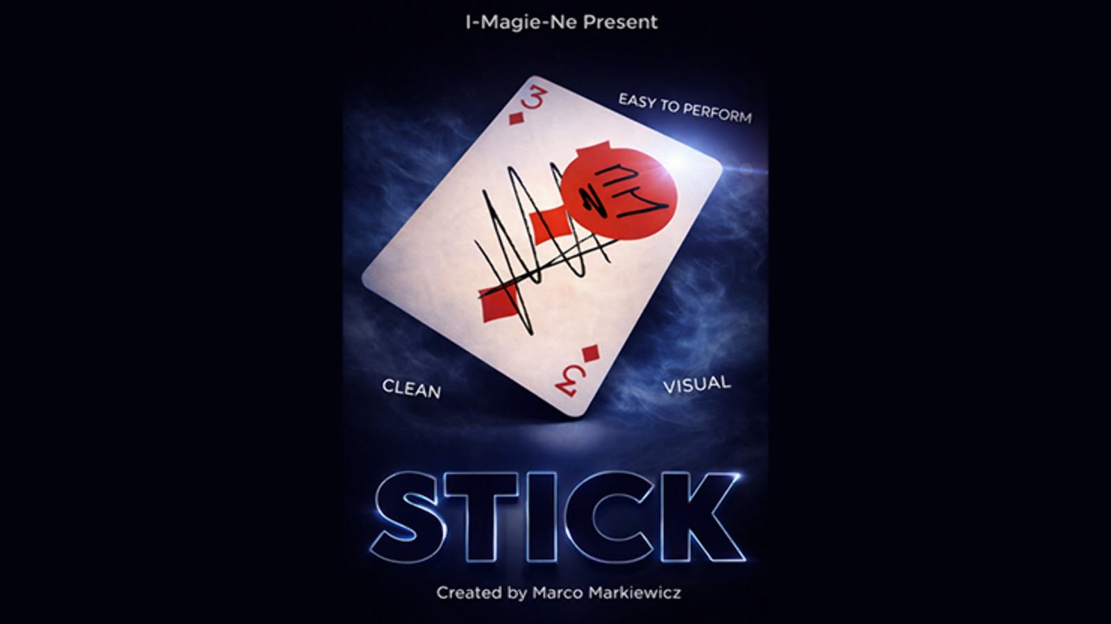 Stick (Blue) by Marco Markiewicz