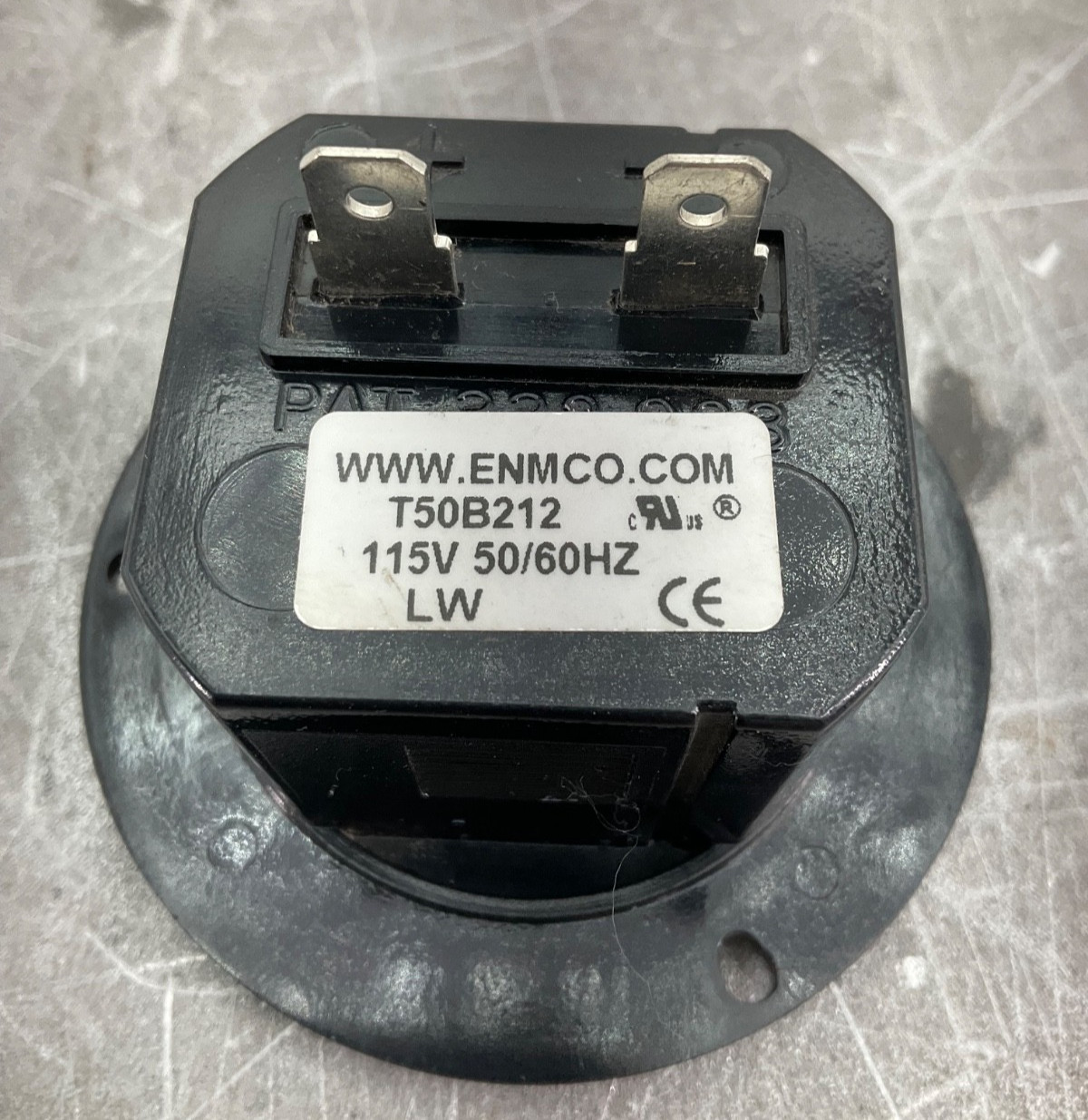 PC&S T50B2-12 AC HOUR METER 115VAC INPUT NEW