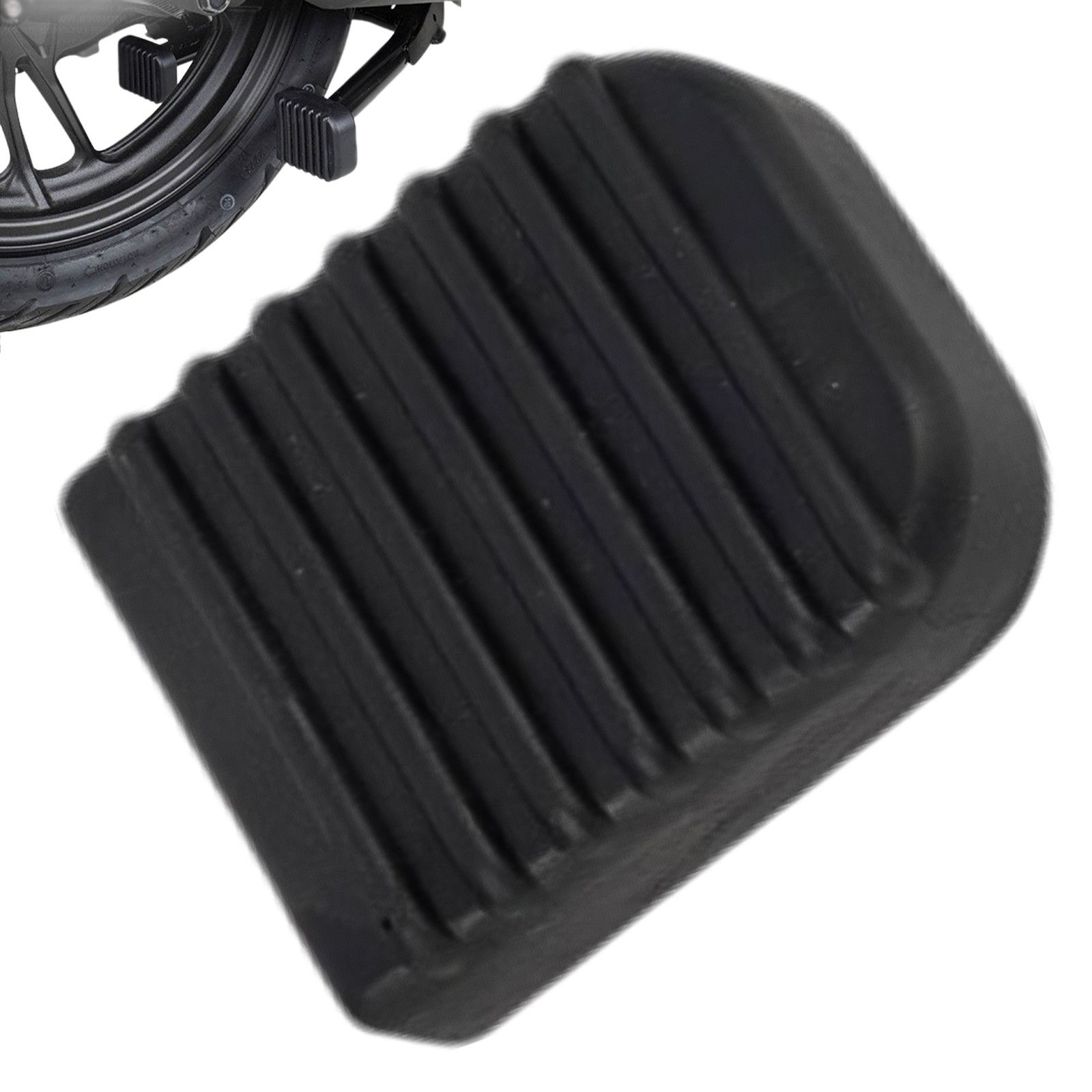 2x Motorcycle Kickstand Base Plate Stand Pad Motorcycle Side Stand Extension Pad