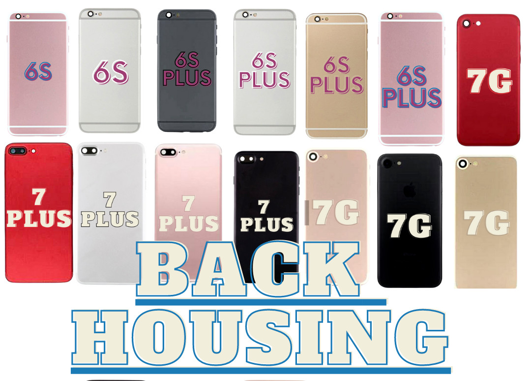 For iPhone 6s 7 Plus 8 Rear Back Glass Cover Housing Frame Assembly +Parts ✅USA✅