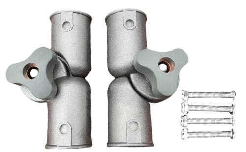 2 - Angle Adapter Folding Lift Bracket Arm Converter Hardware Hinge - B