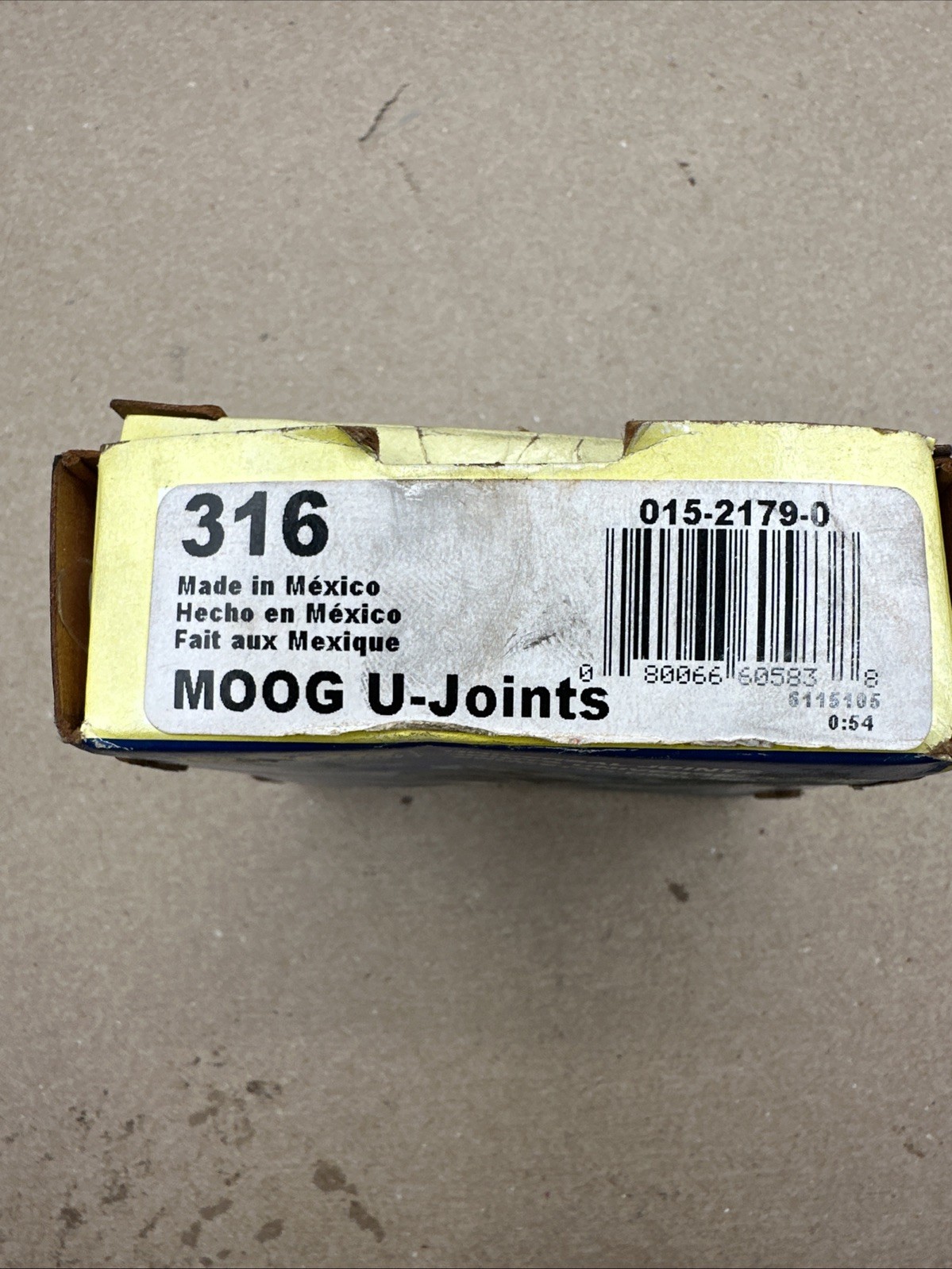 MOOG 316 Greaseable Premium Universal Joint for Dodge Ram 1500
