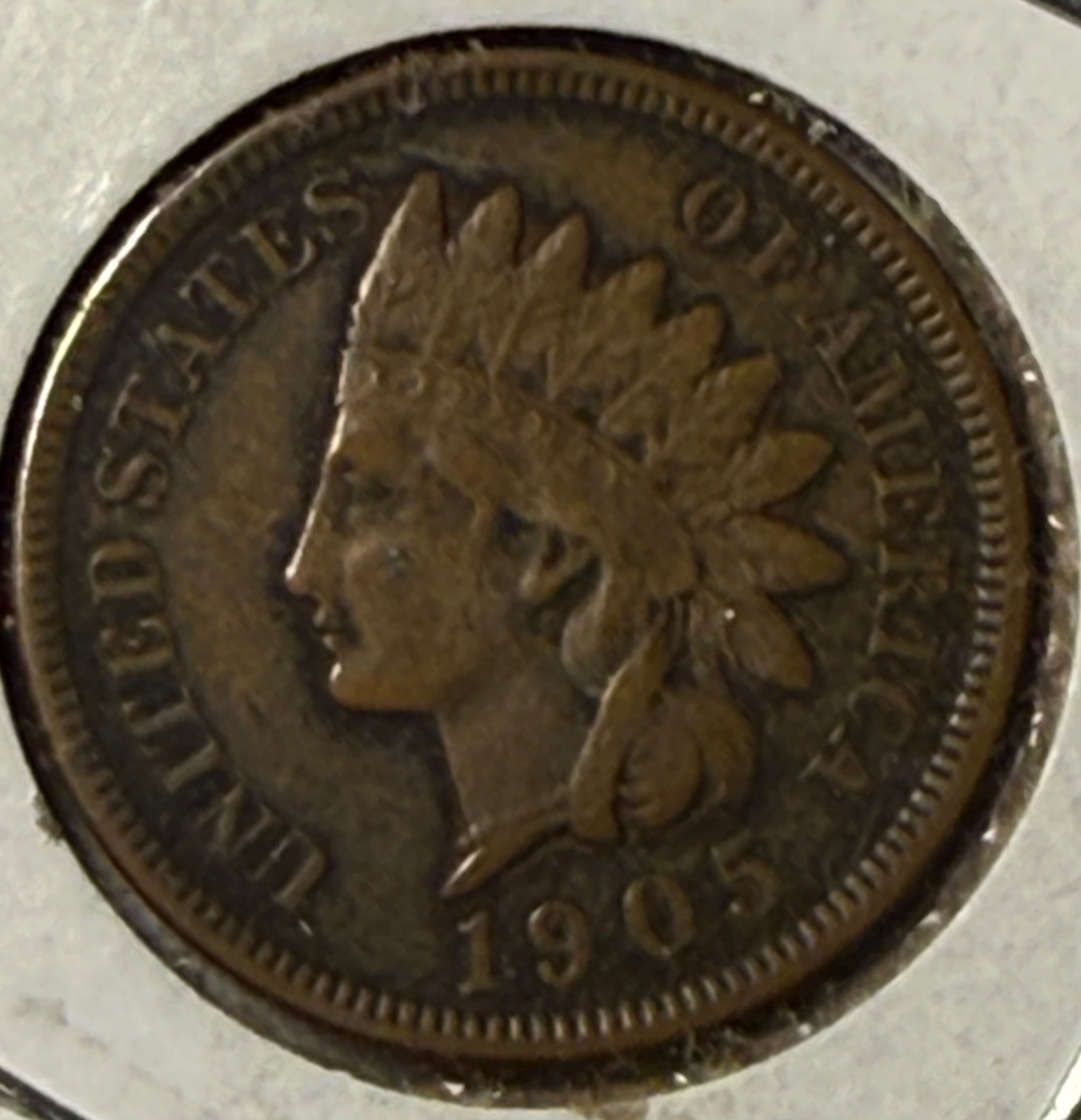 1905 indian head cent