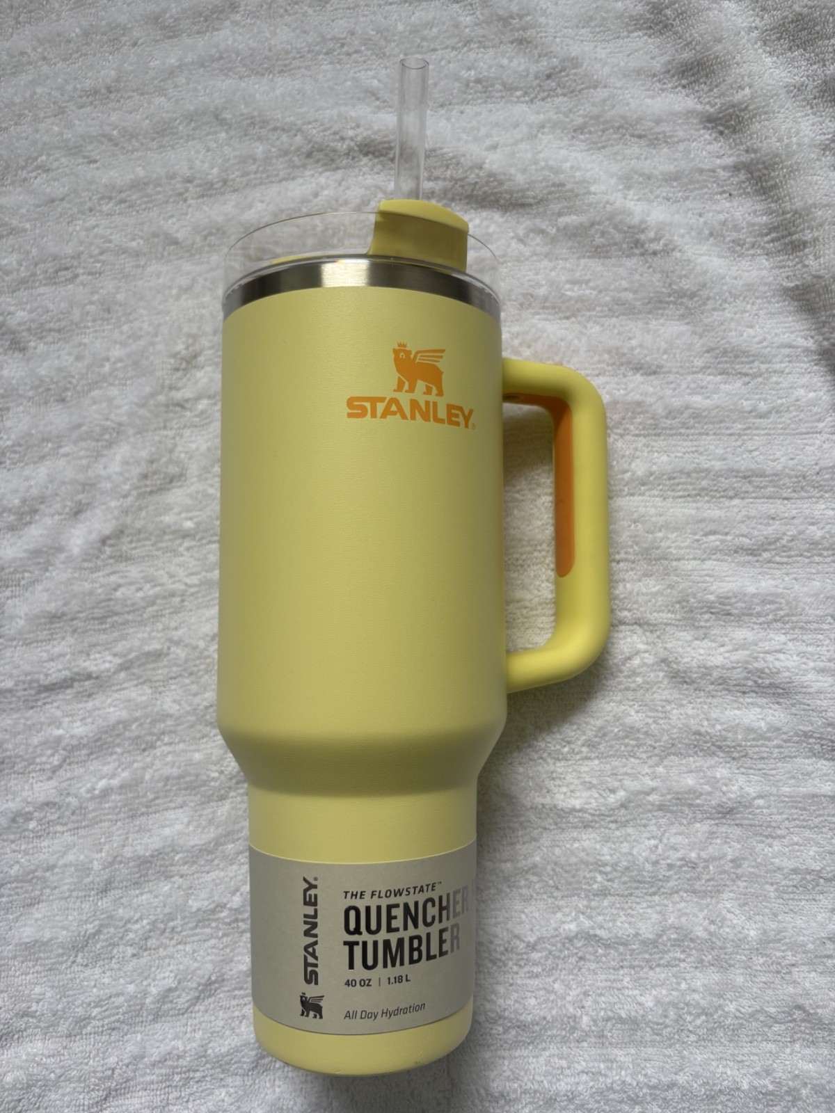 Stanley Quencher H2.0 FlowState Tumbler / 40oz / Color: Sunshine