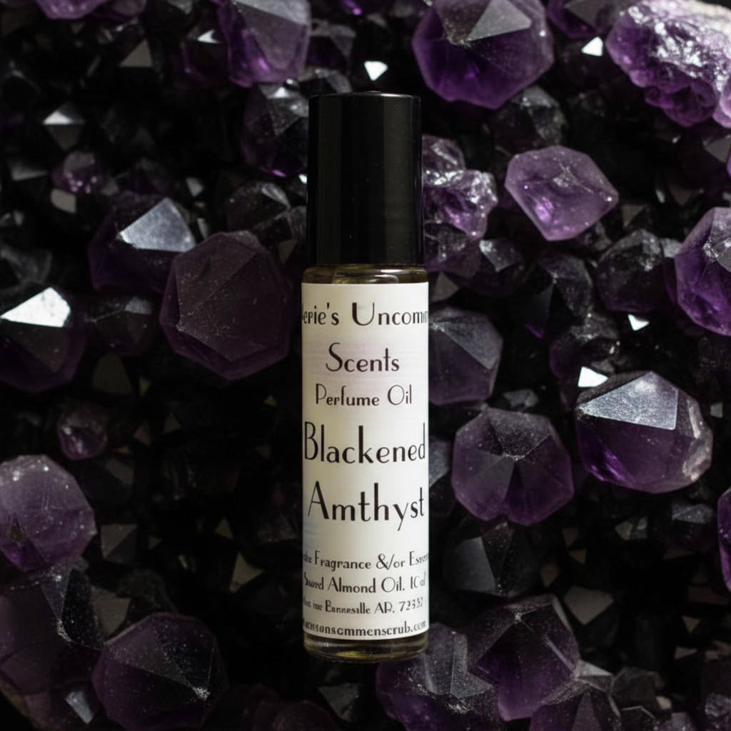 Blackened Amethyst scented 10ml Roll on Bottle PERFUME BODY OIL FRAGRANCE