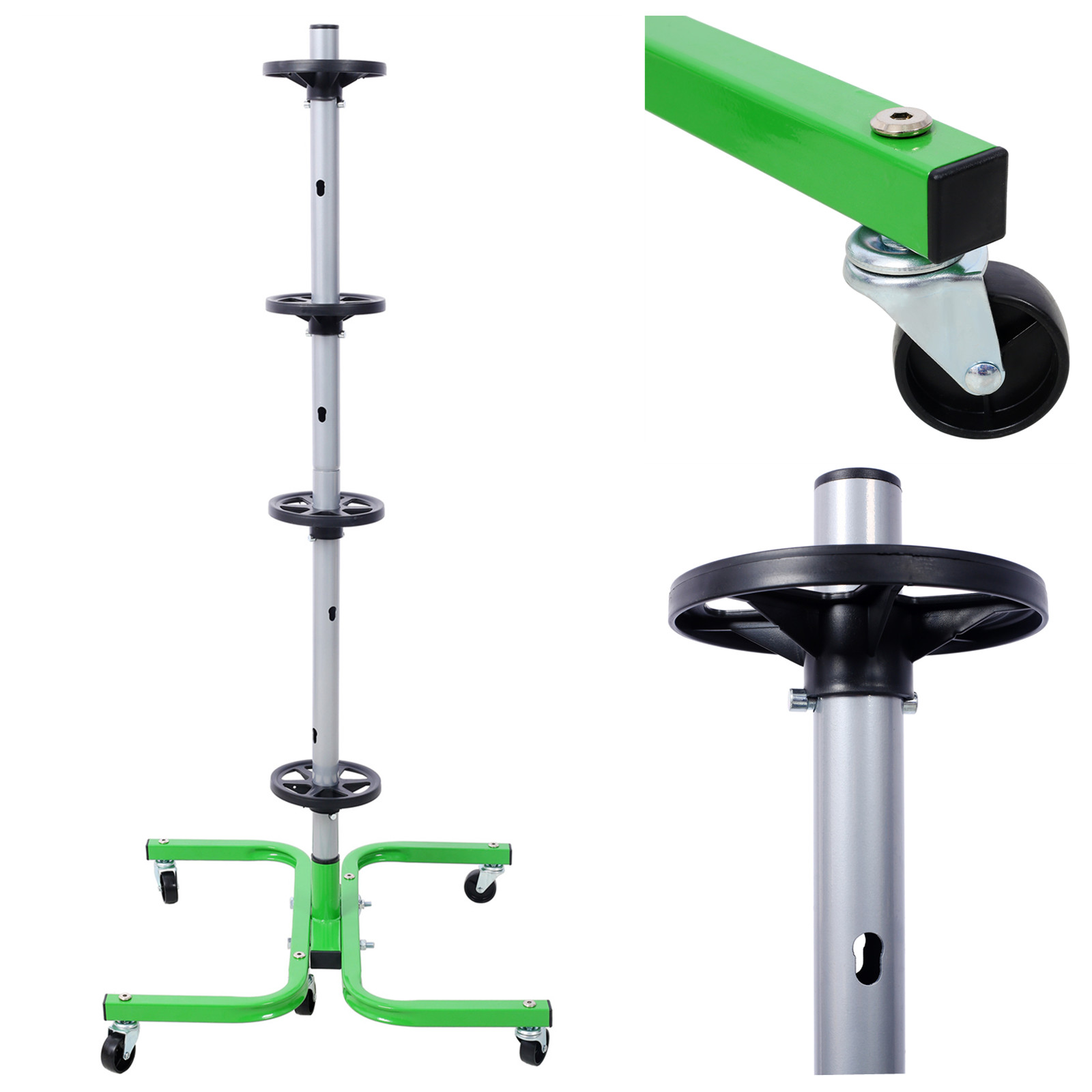 Tire Storage Stand With Wheels 275 LBS Total Capacity with Swivel Caster Wheels